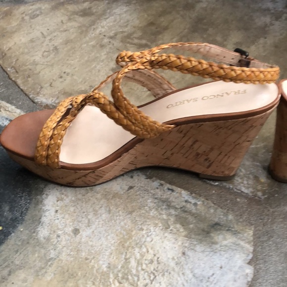 Franco Sarto summer wedge sandle - Picture 3 of 5